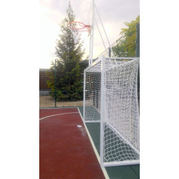 Ворота с баскетбольным щитом (пара, оргстекло 10мм 120*90см)