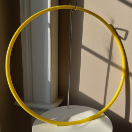 Обруч пластиковый 65 см яркие расцветки