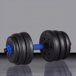 DBP-10 Гантельный набор разборный 2х5кг (пластик/цемент) 10кг